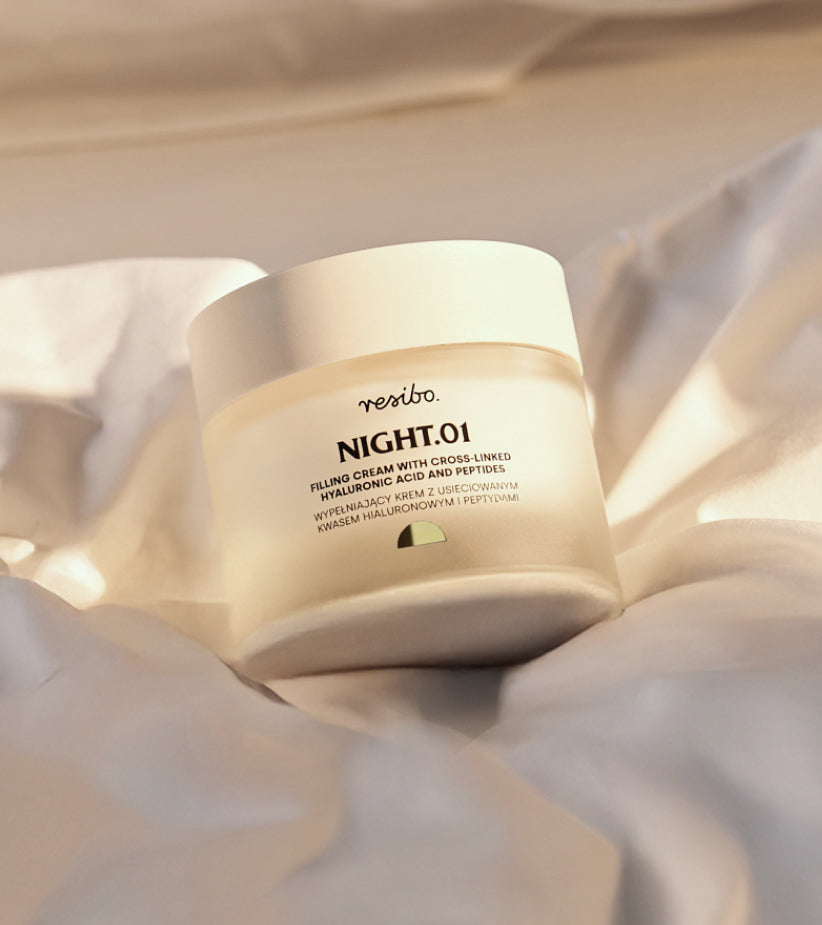 Resibo Filling night  cream with hyaluronic acid