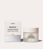 Filling night  cream with hyaluronic acid