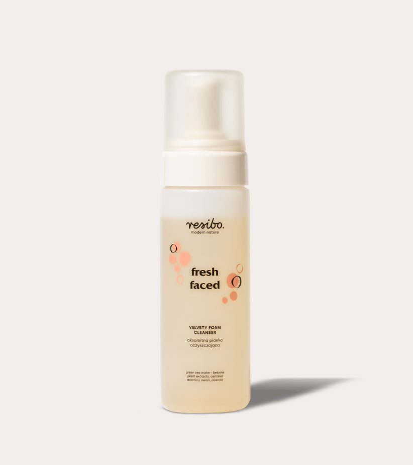 Velvet foam cleanser