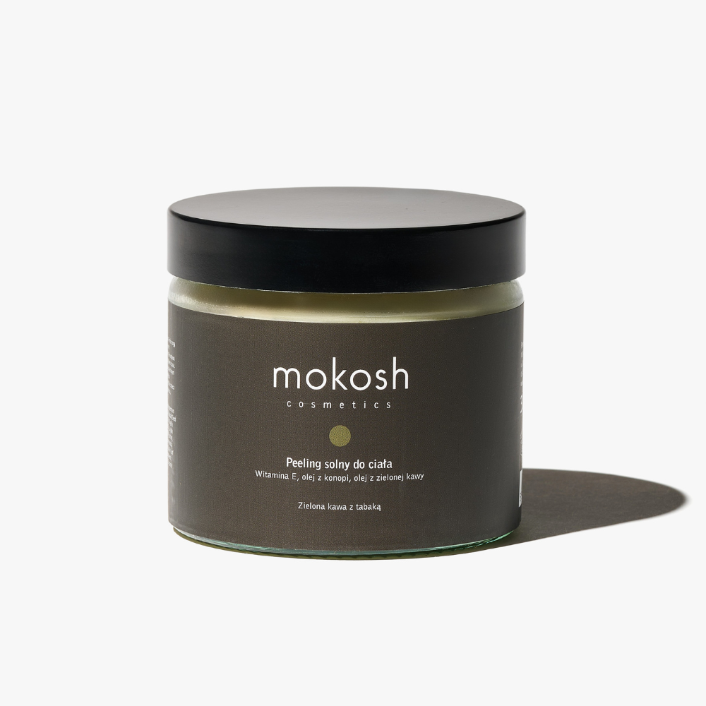 BODY SALT SCRUB GREEN COFFEE & TOBACCO 300 G