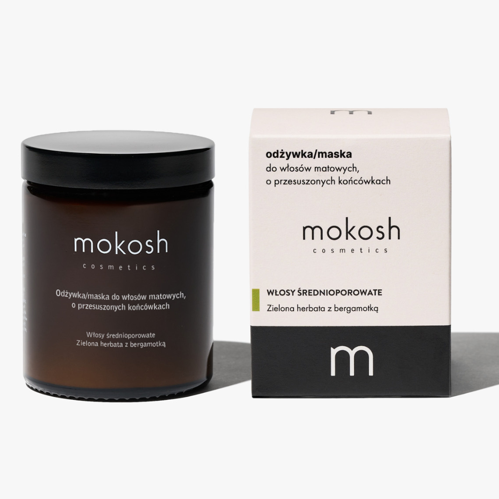 CONDITIONER/MASK FOR DULL HAIR WITH DRY ENDS GREEN TEA & BERGAMOT 180 ML