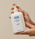 Hand soap after storm