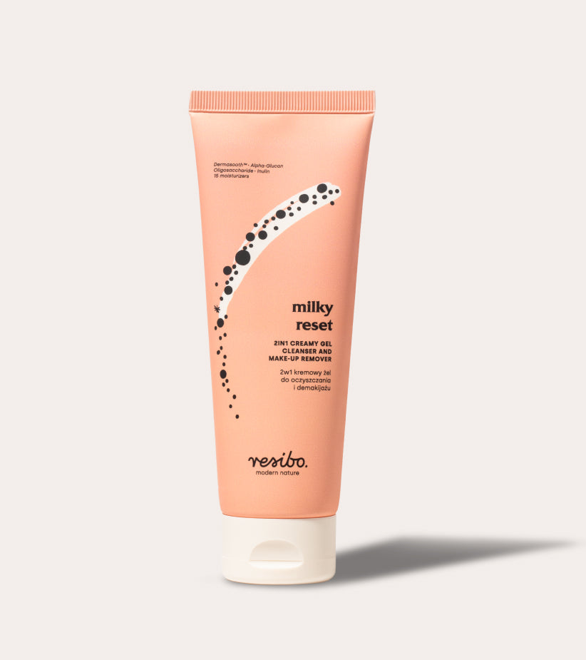 Resibo 2in1 creamy gel cleanser and make-up remover