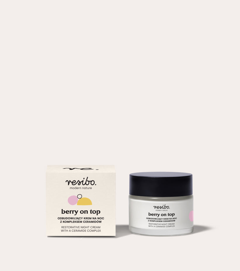 Restorative night cream with a ceramide complex