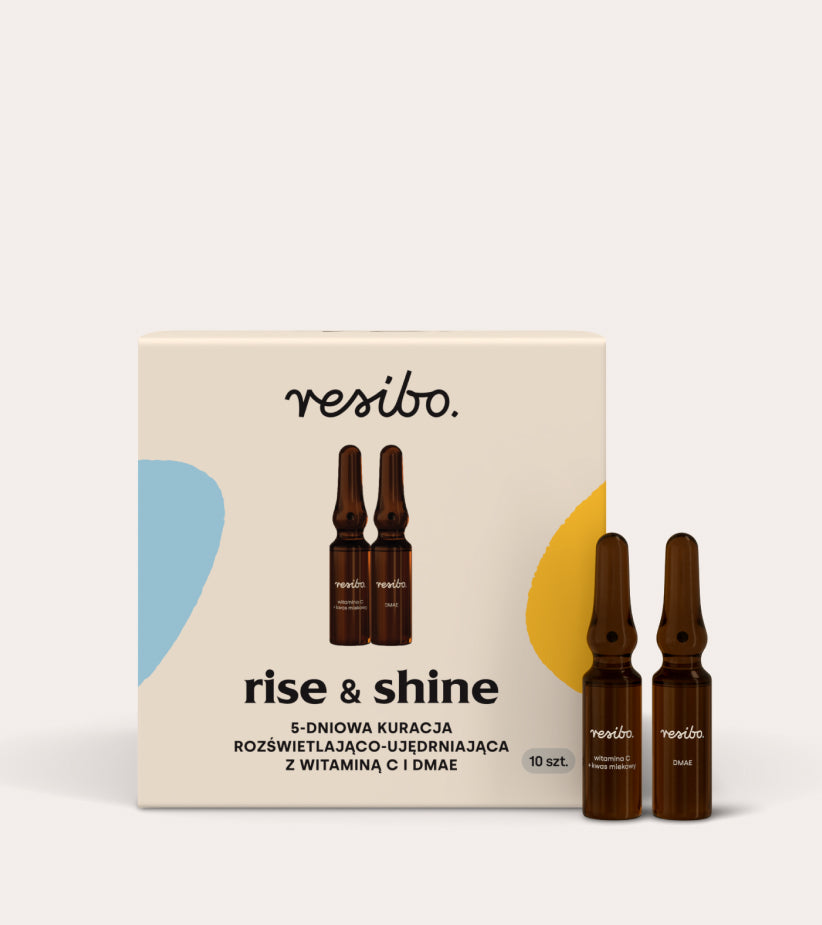 Resibo 5-day brightening and firming treatment with vitamin c and dmae ampoules