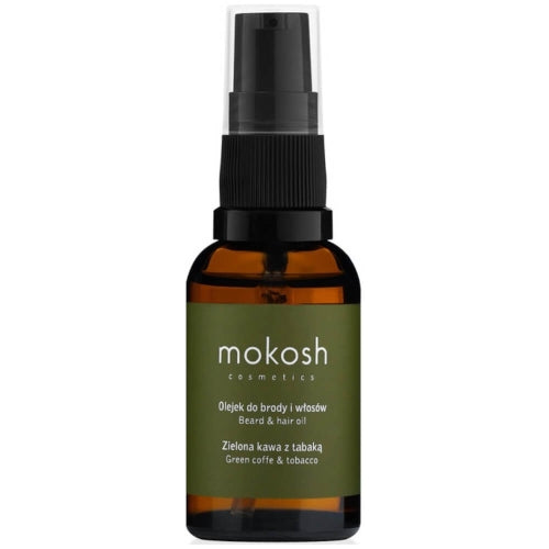 BEARD & HAIR OIL GREEN COFFEE & TOBACCO 30 ML