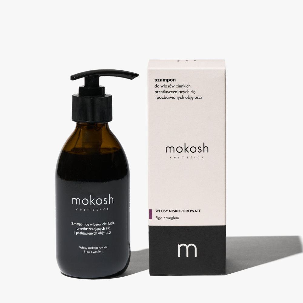 SHAMPOO FOR FINE, OILY AND FLAT HAIR FIG & CHARCOAL 200 ML