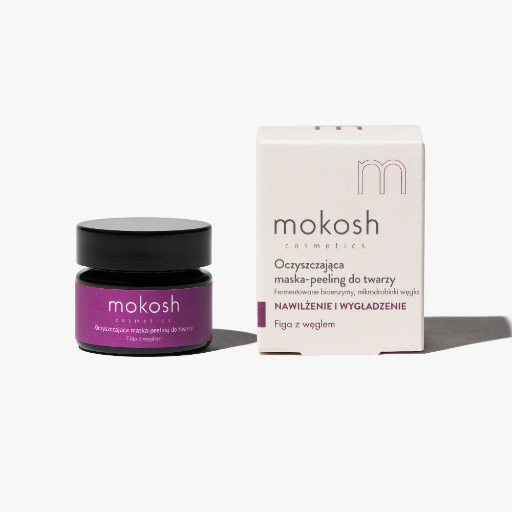 SMOOTHING & CLEANSING FACE MASK FIG & CHARCOAL 15 ML