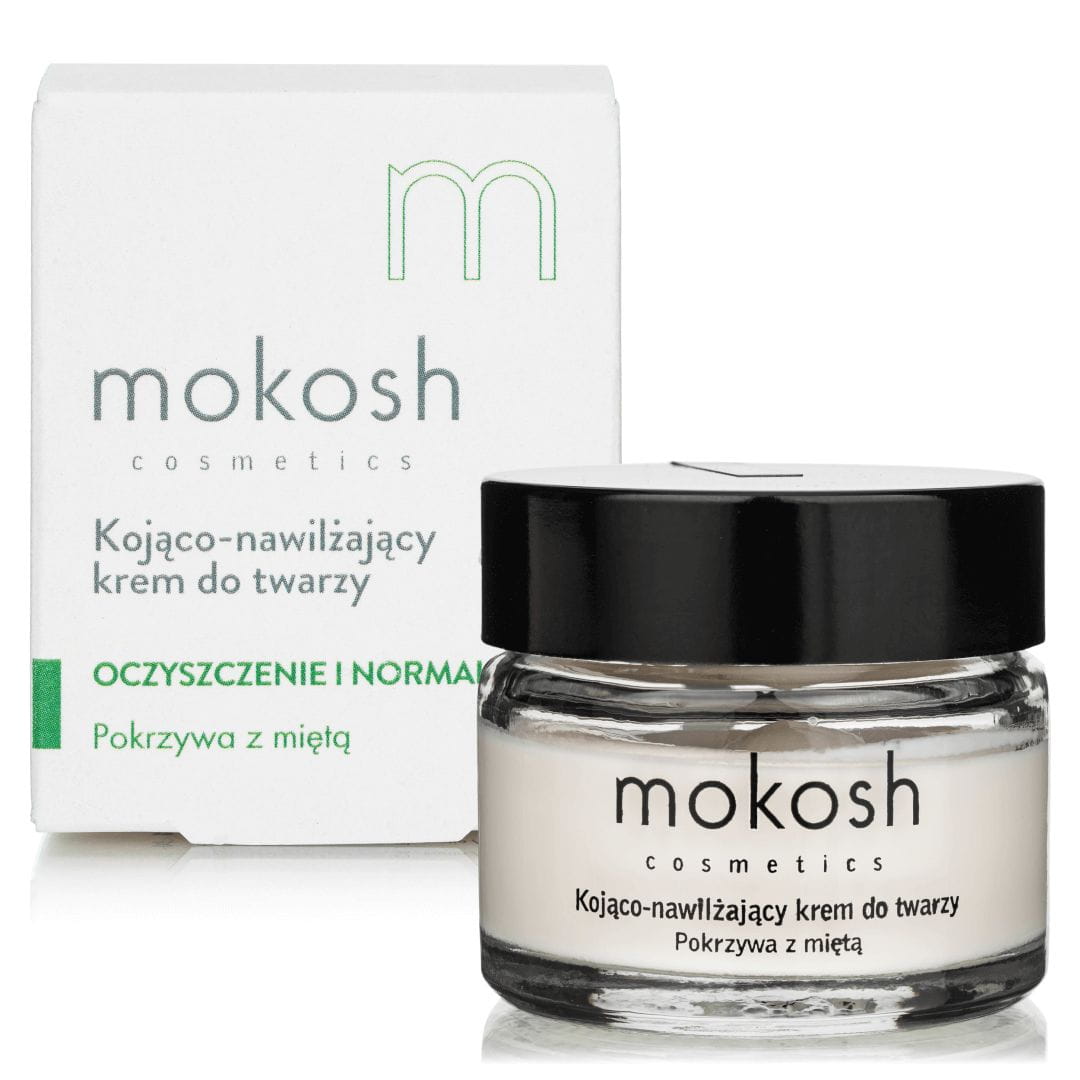 SOOTHING AND MOISTURISING FACE CREAM NETTLE & MINT 15 ML