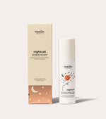 Restorative night cream with gradual tan effect