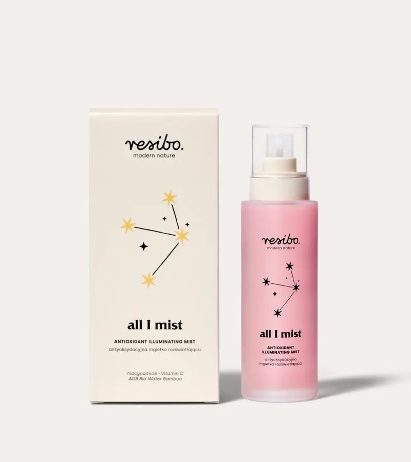 Antioxidant illuminating mist